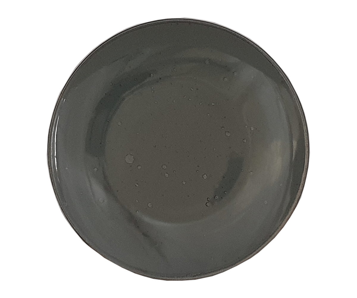 COTTAGE GRAPHITE TALERZ DESEROWY 21,5 cm - Alumina Bogucice