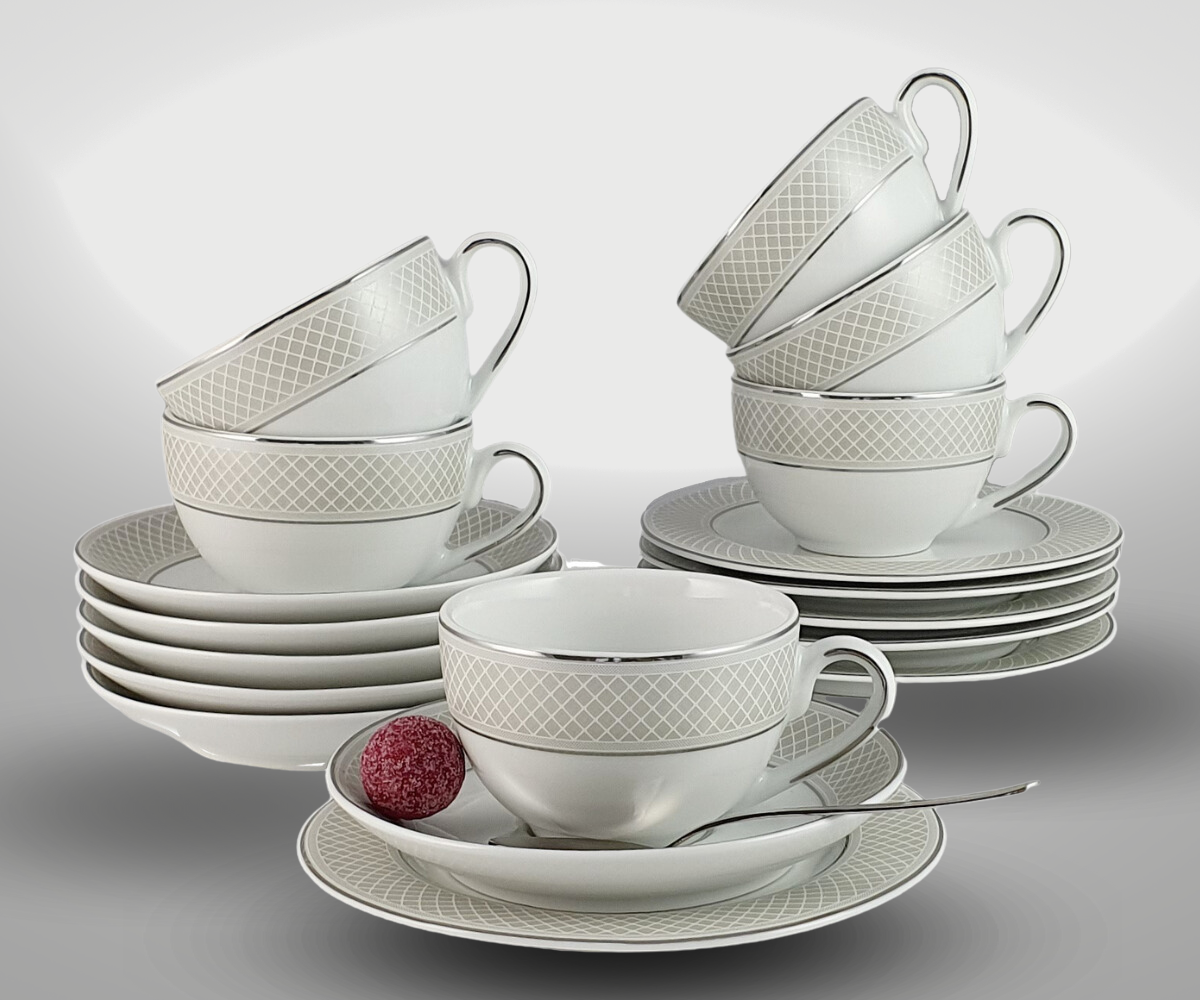 SCANIA CLASSIC NEW zestaw do herbaty 6 osobowy/ 12 sztuk