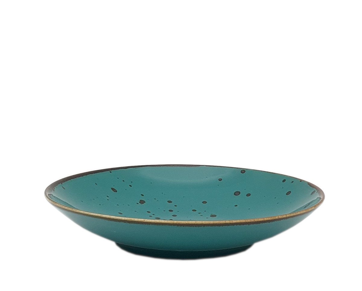 COTTAGE TURKUS TALERZ GŁĘBOKI 22 cm - Alumina Bogucice