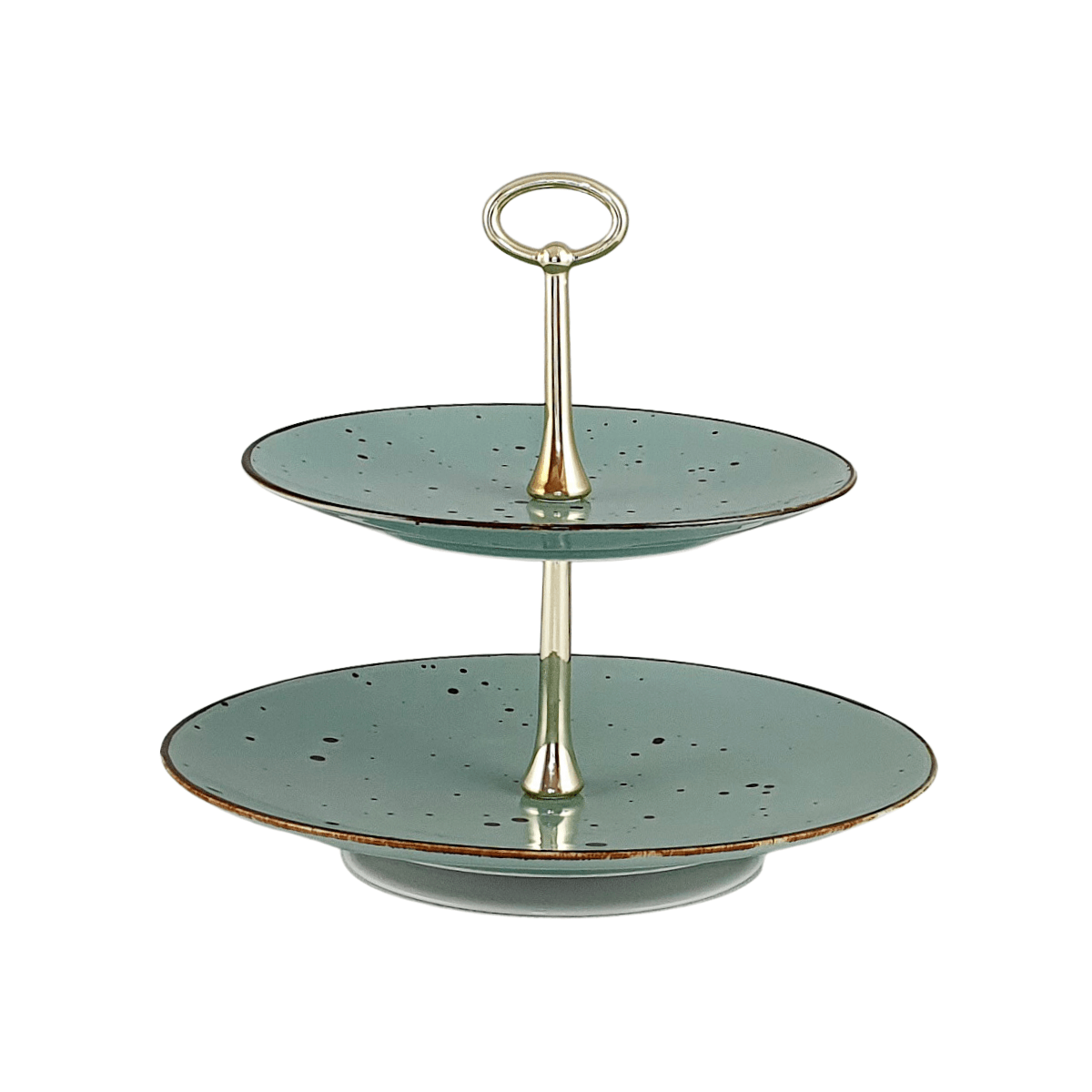 COTTAGE TIFFANY ETAŻERKA/PATERA 2 POZIOMOWA - Alumina Bogucice