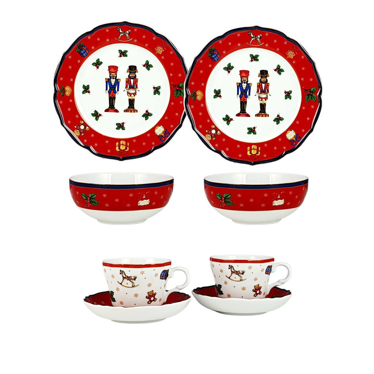 CICHA NOC new zestaw z filiżanką 2 os. 6 cz.