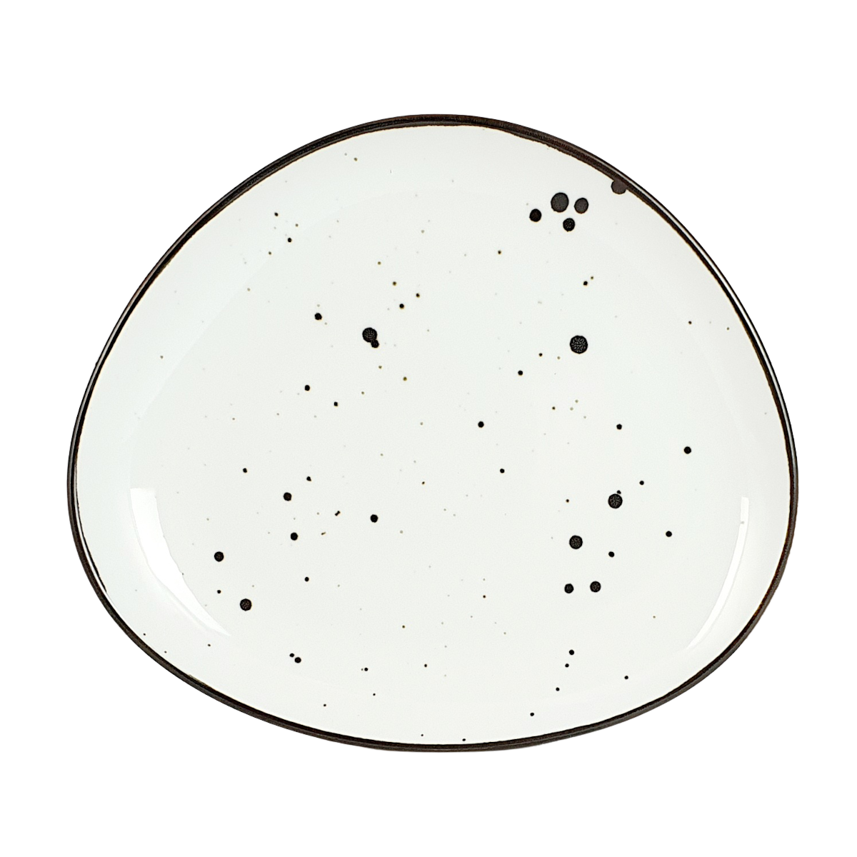 COTTAGE WHITE talerz płytki AQUA 29 cm AP129- Alumina Bogucice