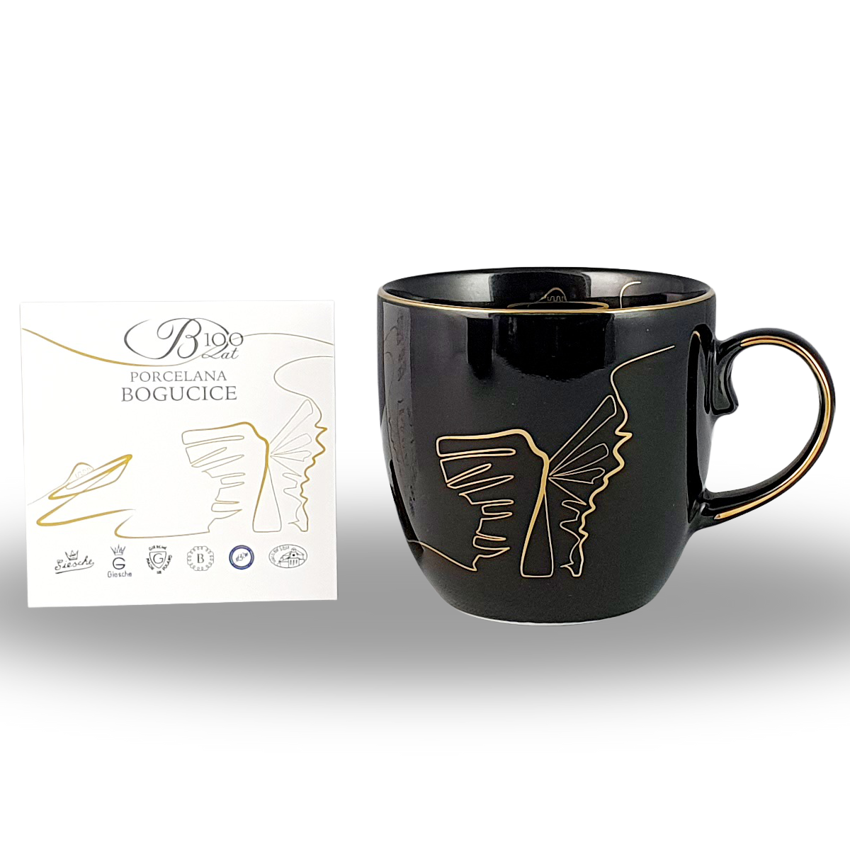 KATO160 kubek amelia bis, czarny SL51