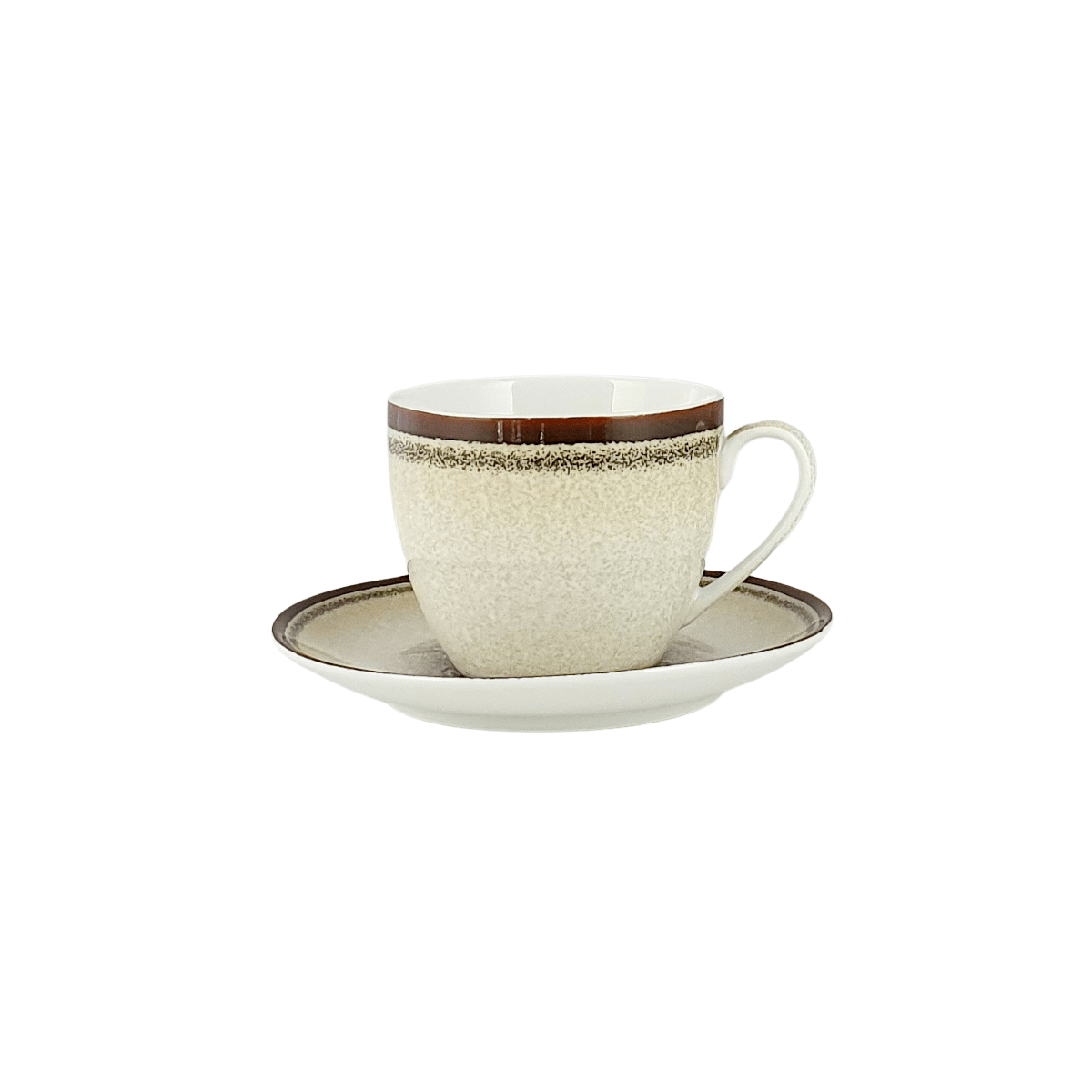 REA CREAM filiżanka ze spodkiem PS25