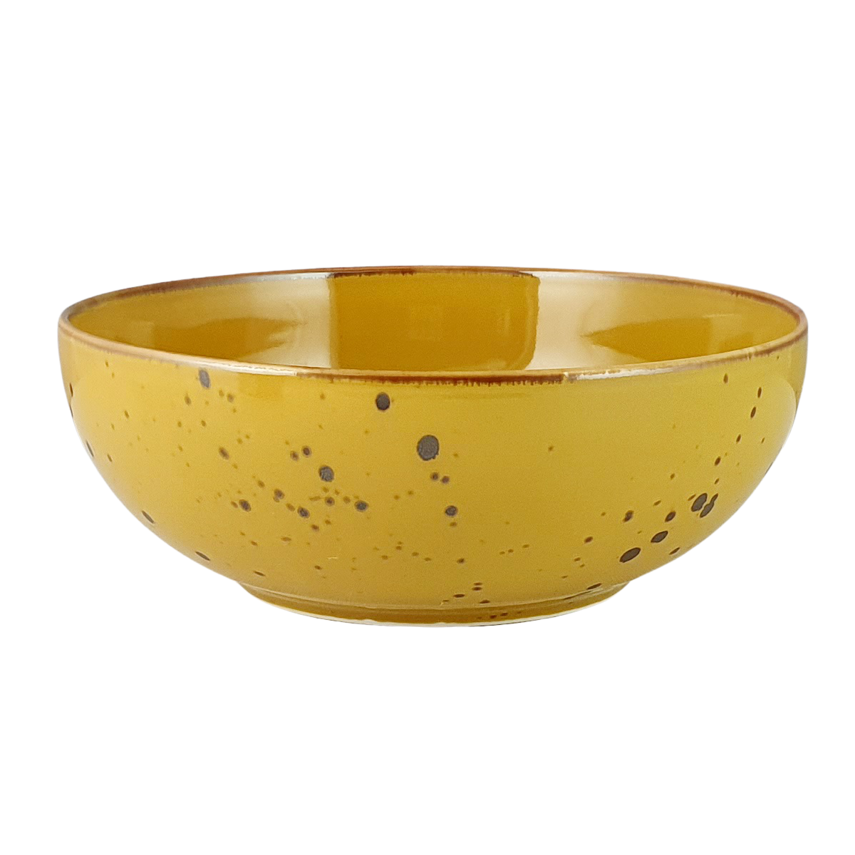 COTTAGE YELLOW SALATERKA 23 cm AKIJ - Alumina Bogucice