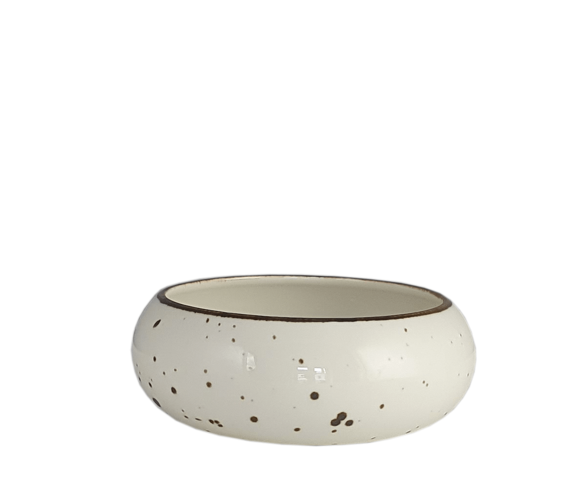 COTTAGE CREAM SALATERKA ORGANIC 16 cm - Alumina Bogucice