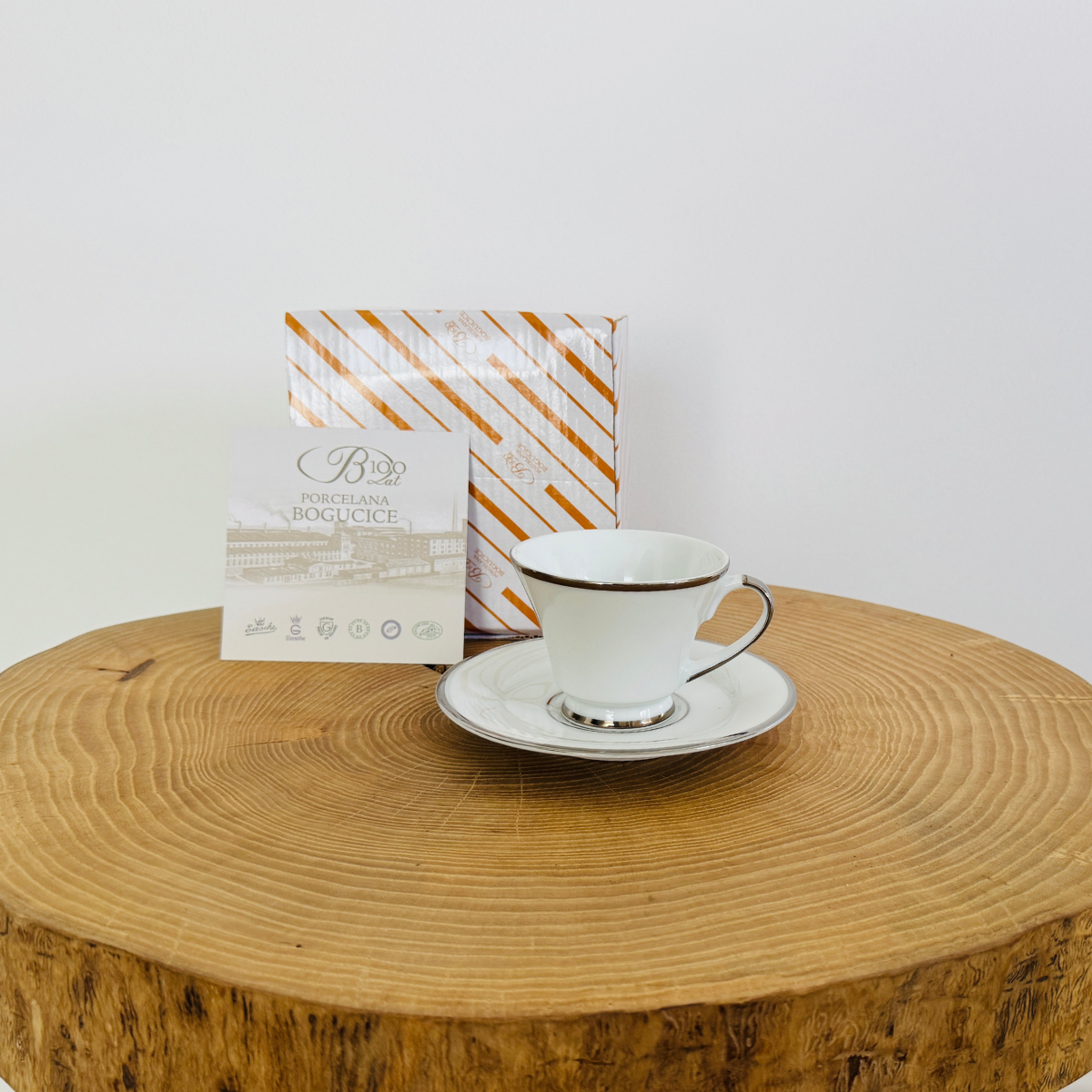 BRISTOL PLATIN filiżanka z spodkiem espresso AP103