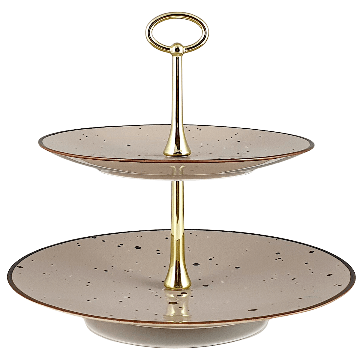 COTTAGE CAPPUCCINO ETAŻERKA/ PATERA 2 POZIOMOWA - Alumina Bogucice