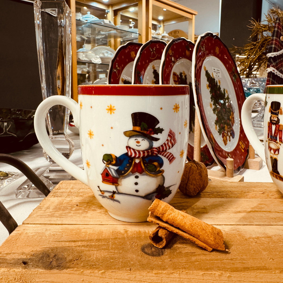 CICHA NOC kubek 350 ml red