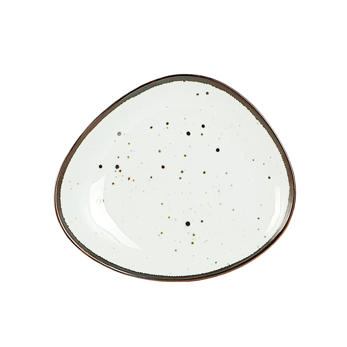 COTTAGE WHITE talerz deserowy AQUA AP129- Alumina Bogucice