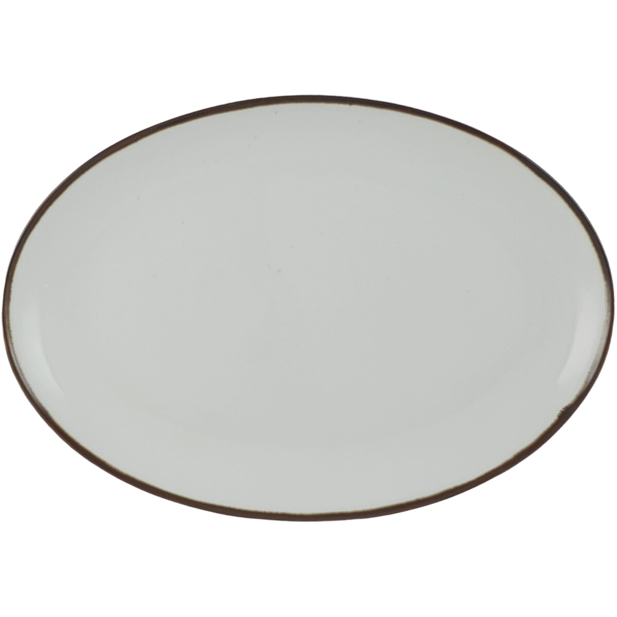 RUSTIC SNOW PÓŁMISEK OWALNY 36,5 cm AP102 - Alumina Bogucice