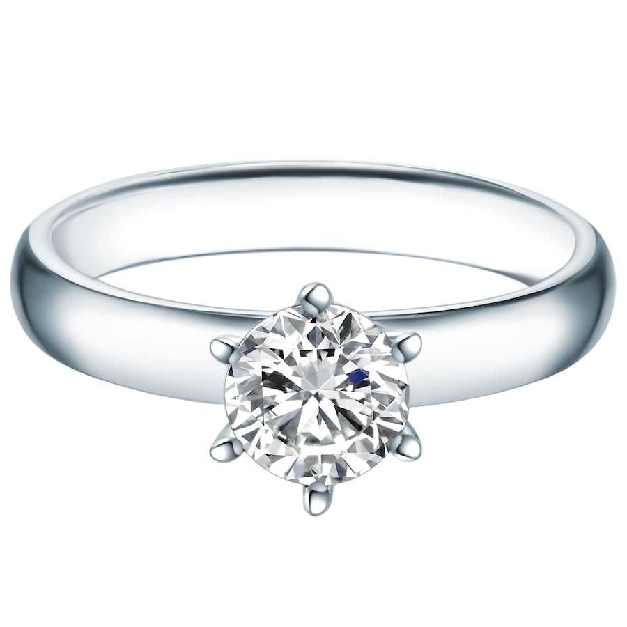 Trilani Pierścionek z Srebro wysokiej próby w Srebrny Pierścionki 1 ct Damski