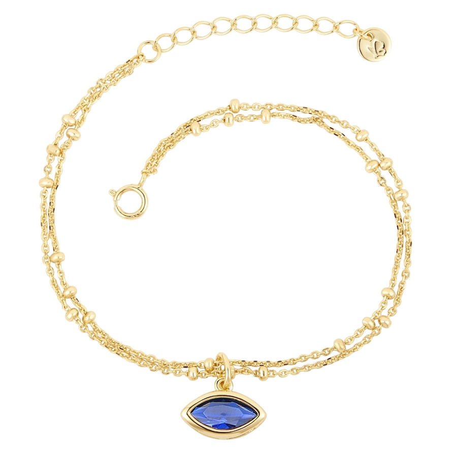 Glanzstücke München Bransoletka Wszechwidzace oko z Srebro wysokiej próby w Żółte złoto Bransoletki 1 ct Damski