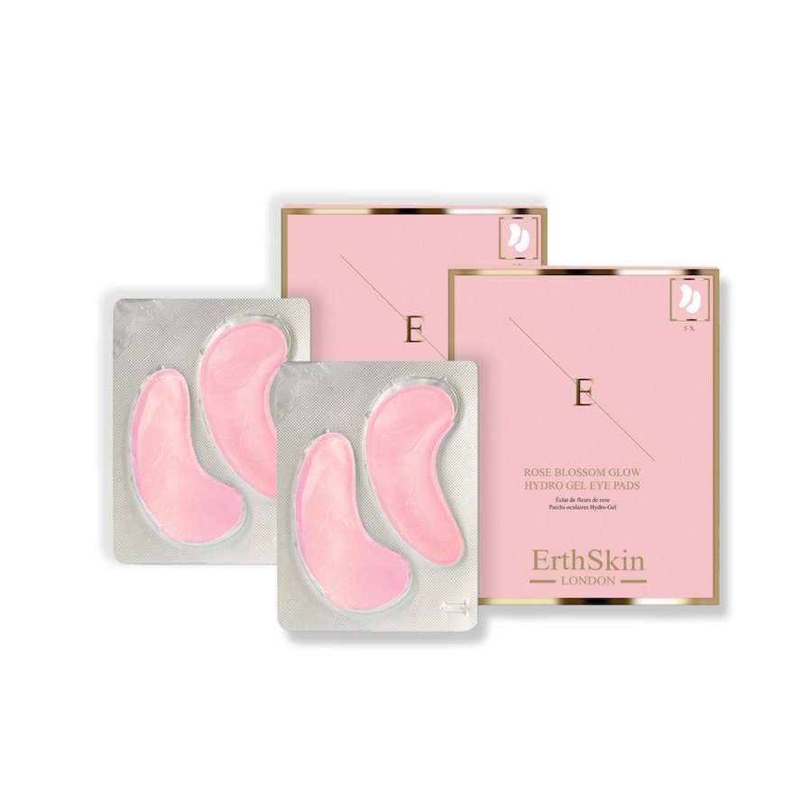 ErthSkin London Płatki pod oczy hydrożelowe Rose Blossom Glow 50 g Damski