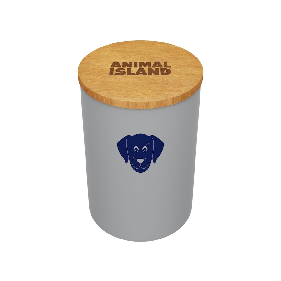 Animal Island Miska dla Psa, rozmiar M Szampony 950 ml Szary