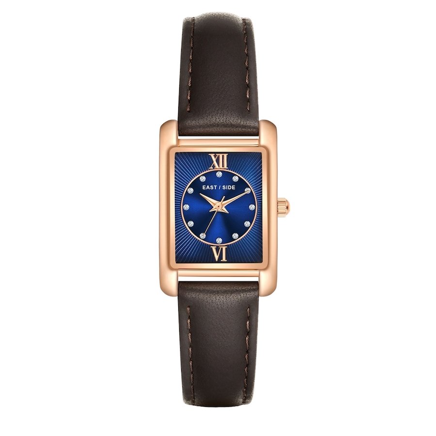 EASTSIDE Zegarek kwarcowy Skóra naturalna Brazowy Zegarki damskie 1 ct Damski