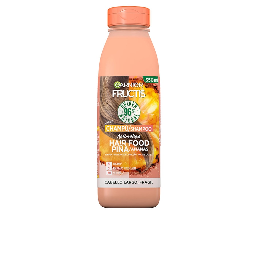 Garnier FRUCTIS HAIR FOOD PINEAPPLE szampon przeciw łamaniu się włosów Szampony 350 ml Damski