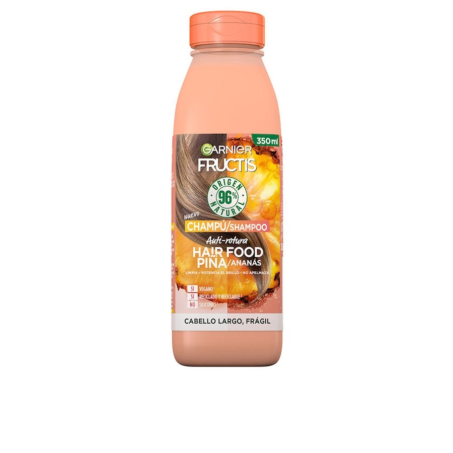 Garnier FRUCTIS HAIR FOOD PINEAPPLE szampon przeciw łamaniu się włosów Szampony 350 ml Damski