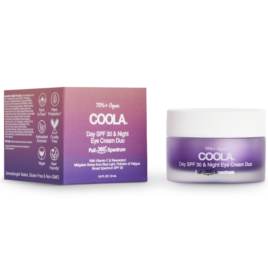Coola Day SPF 30 & Night Eye Cream Duo Kremy pod oczy 30 ml