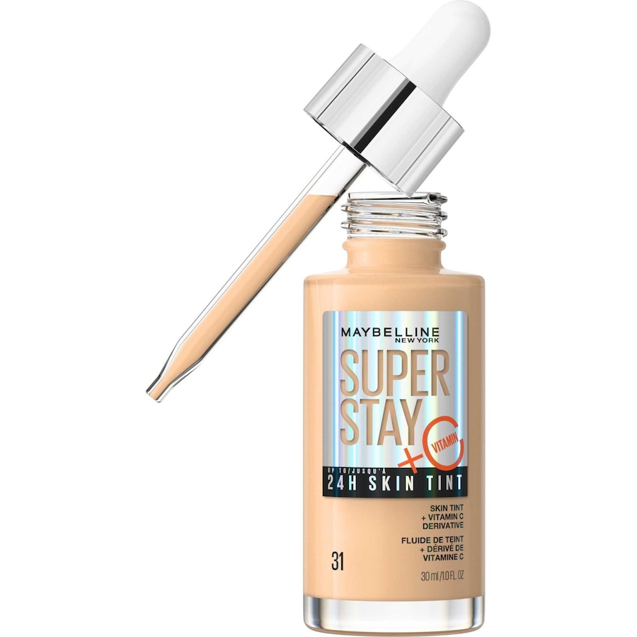 Maybelline Maybelline New York SUPER STAY 24H SKIN TINT 06 długotrwały podkład rozświetlający Podkłady 30 ml BEŻOWY