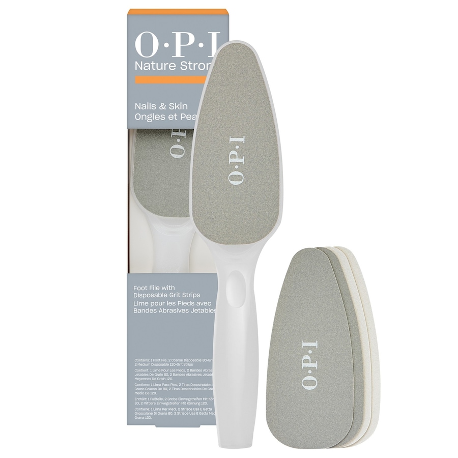 OPI Dual Sided Foot File Disposable Strips 80/120 Grit Zestawy do manicure 1 ct