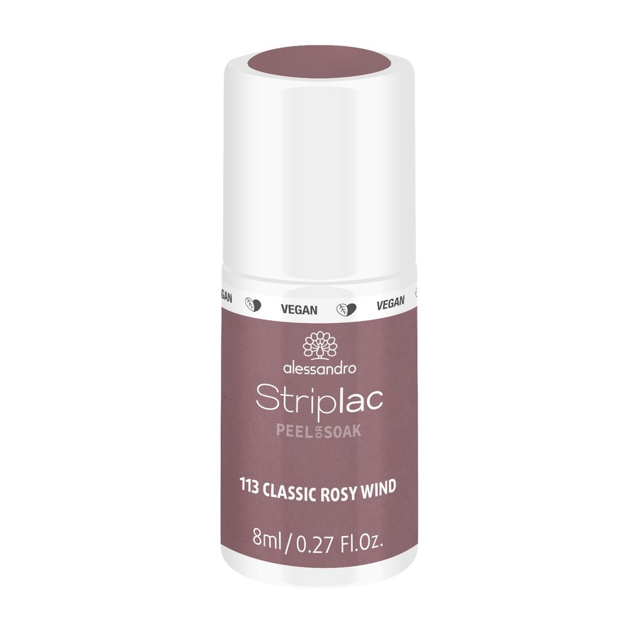 Alessandro Striplac STRIPLAC PEEL OR SOAK - VEGE Lakiery do paznokci 8 ml 113 - CLASSIC ROSY WIND