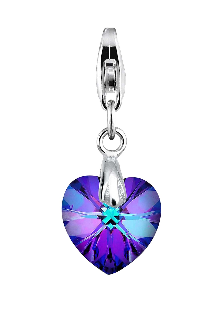 Elli Damska zawieszka glamour z kryształami ze srebra 925 Sterling Silver Wisiorki 1 ct Damski