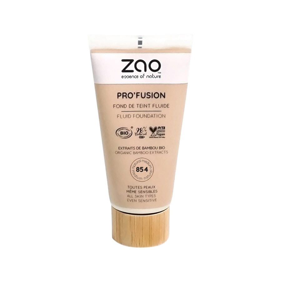 ZAO Pro'fusion Fluid Foundation Podkłady 30 ml 854 Natural Medium