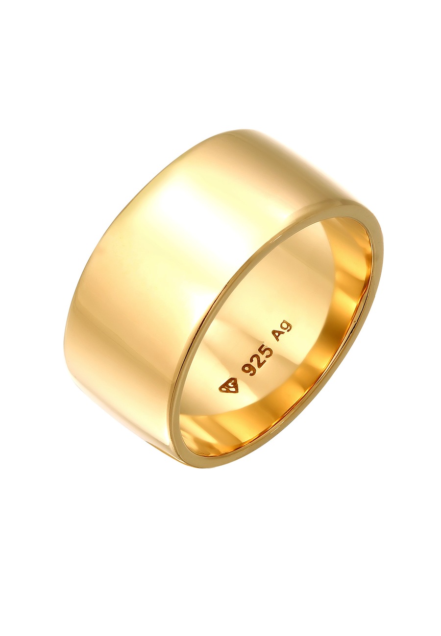 Elli Damskie podstawowe geo w srebrze próby 925 Sterling Silver Pierścionki 1 ct