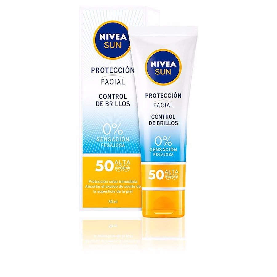 NIVEA SUN TWARZY Kontrola połysku SPF50 Ochrona przeciwsłoneczna 50 ml