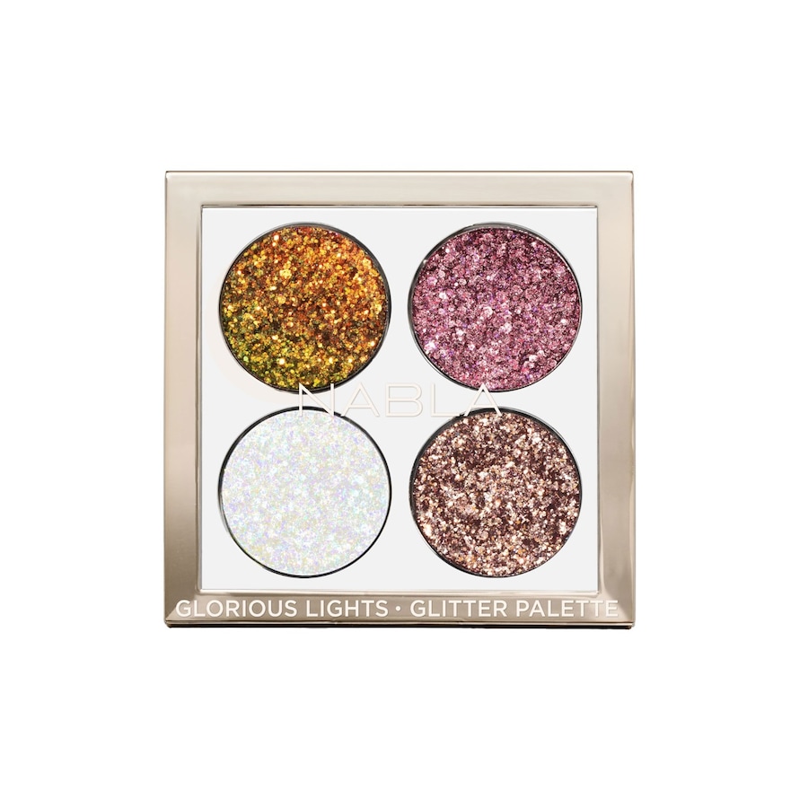 NABLA Glorious Lights Glitter Palette Cienie do powiek 4 g