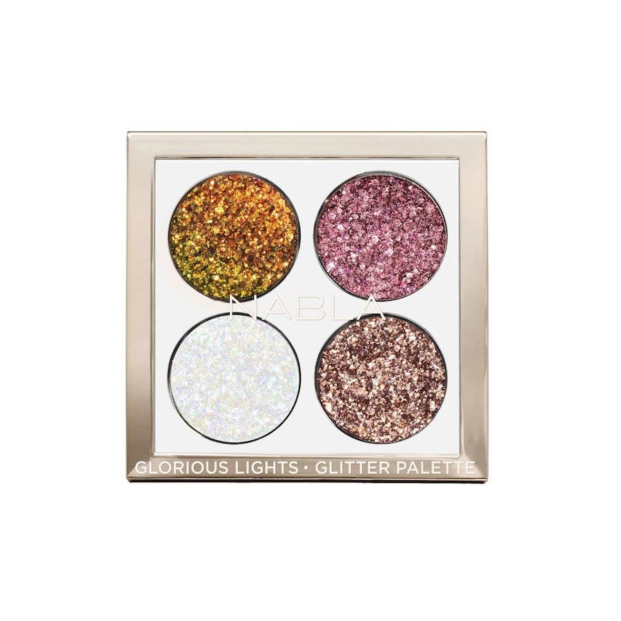 NABLA Glorious Lights Glitter Palette Cienie do powiek 4 g