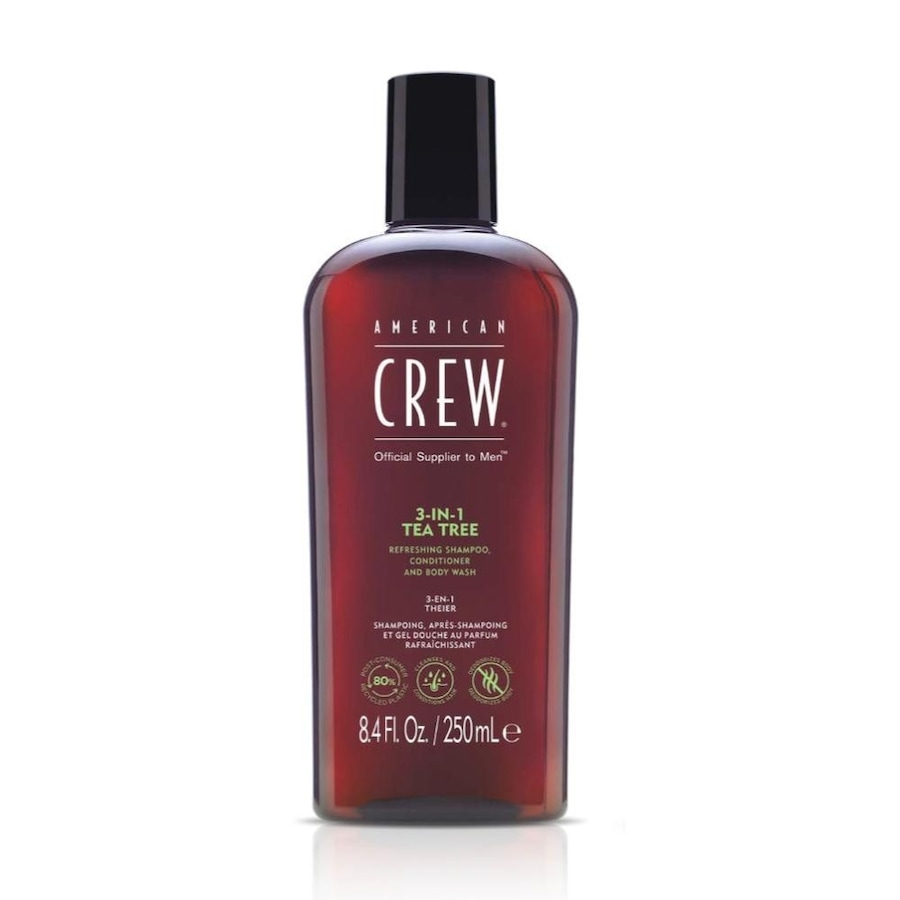 American Crew Classic 3w1 żel o zapachu drzewa herbacianego Żele pod prysznic 250 ml