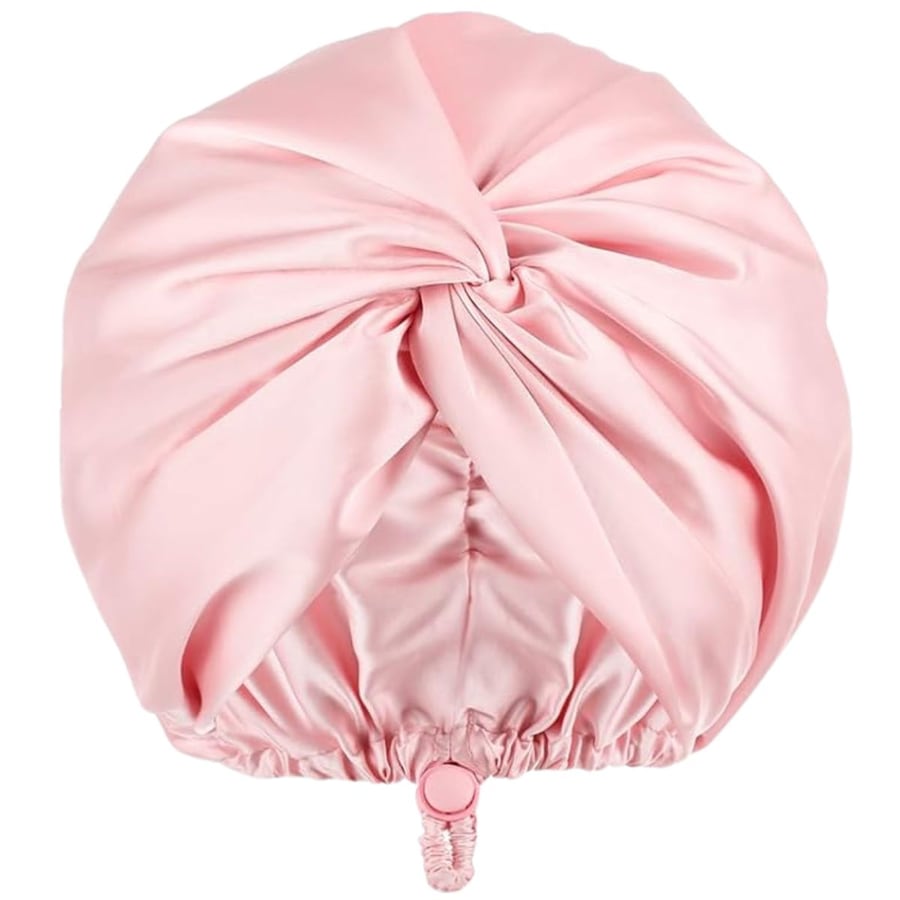 SOHO Satin Satynowy Bonnet Czepek Opaski do włosów 1 ct Nude