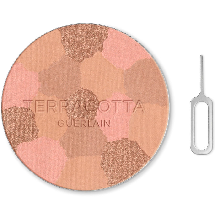 Guerlain Terracotta Light Puder z 96% składników pochodzenia naturalnego Wkład wymienny Konturowanie twarzy 10 g 00 Light Cool