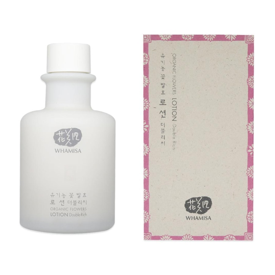 WHAMISA Nawilżający balsam Organic Flowers Lotion Double Rich Balsamy do ciała 150 ml