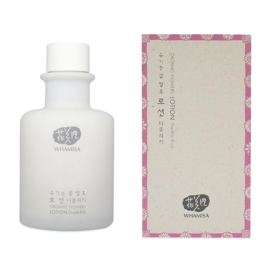 WHAMISA Nawilżający balsam Organic Flowers Lotion Double Rich Balsamy do ciała 150 ml