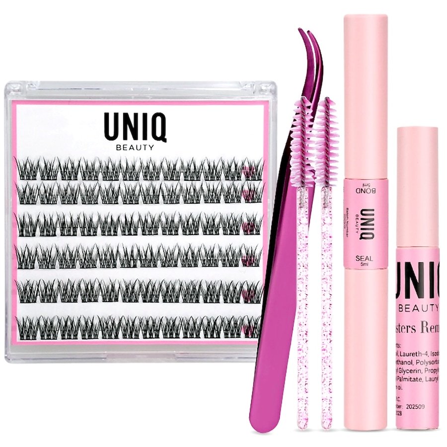 UNIQ Lash Cluster Extension Starter Kit Sztuczne rzęsy 1 ct 1 Sztuka
