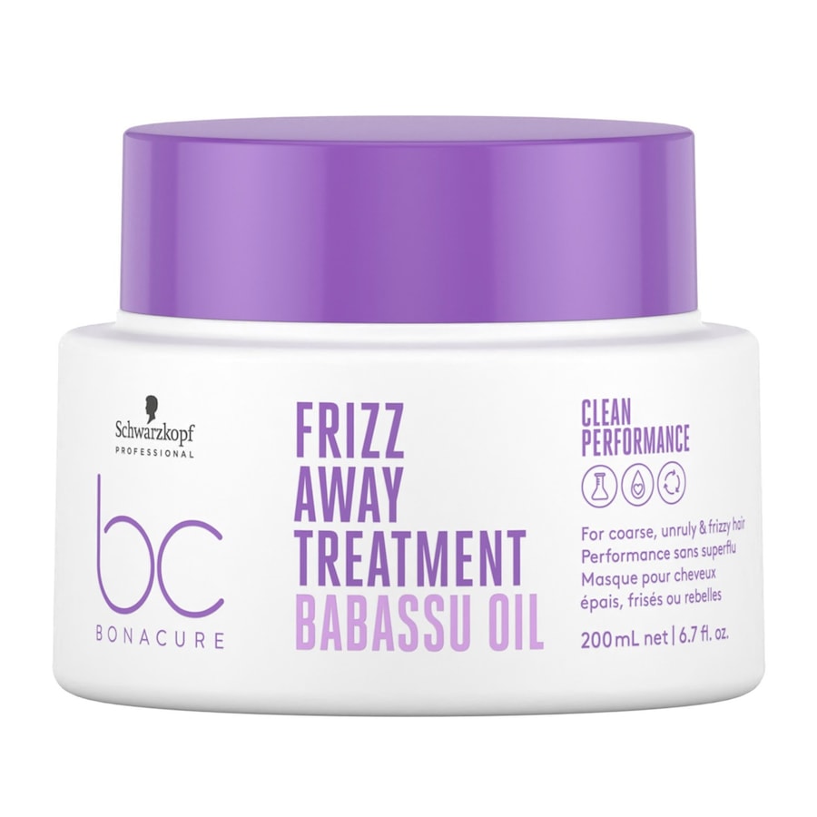 Schwarzkopf Professional BC BONACURE Frizz Away Treatment Maski do włosów 200 ml