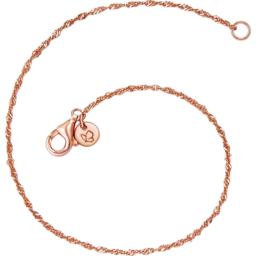 Glanzstücke München Srebrna bransoleta srebro wysokiej próby różowe złoto Bransoletki 1 ct Damski