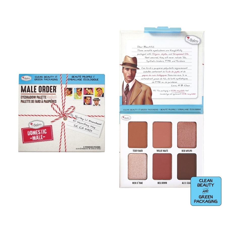 theBalm Male Order Domestic Cienie do powiek 13,2 g DOMESTIC MALE