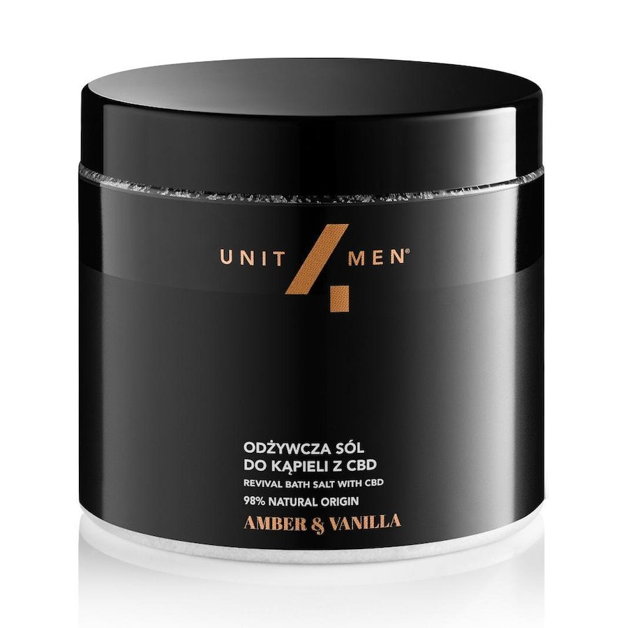 Unit4Men Odżywcza sól z CBD Sól i kule do kąpieli 700 g