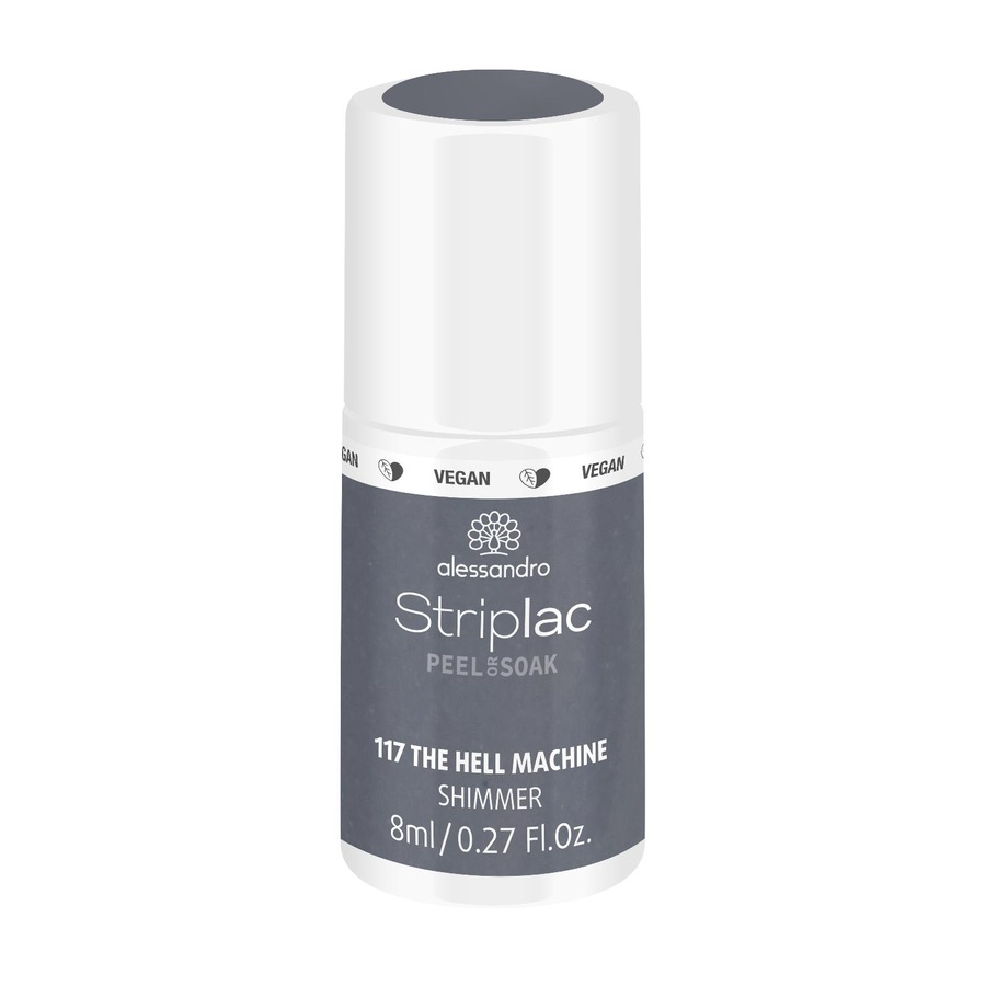 Alessandro Striplac STRIPLAC PEEL OR SOAK - VEGE Lakiery do paznokci 8 ml 117 - THE HELL MACHINE