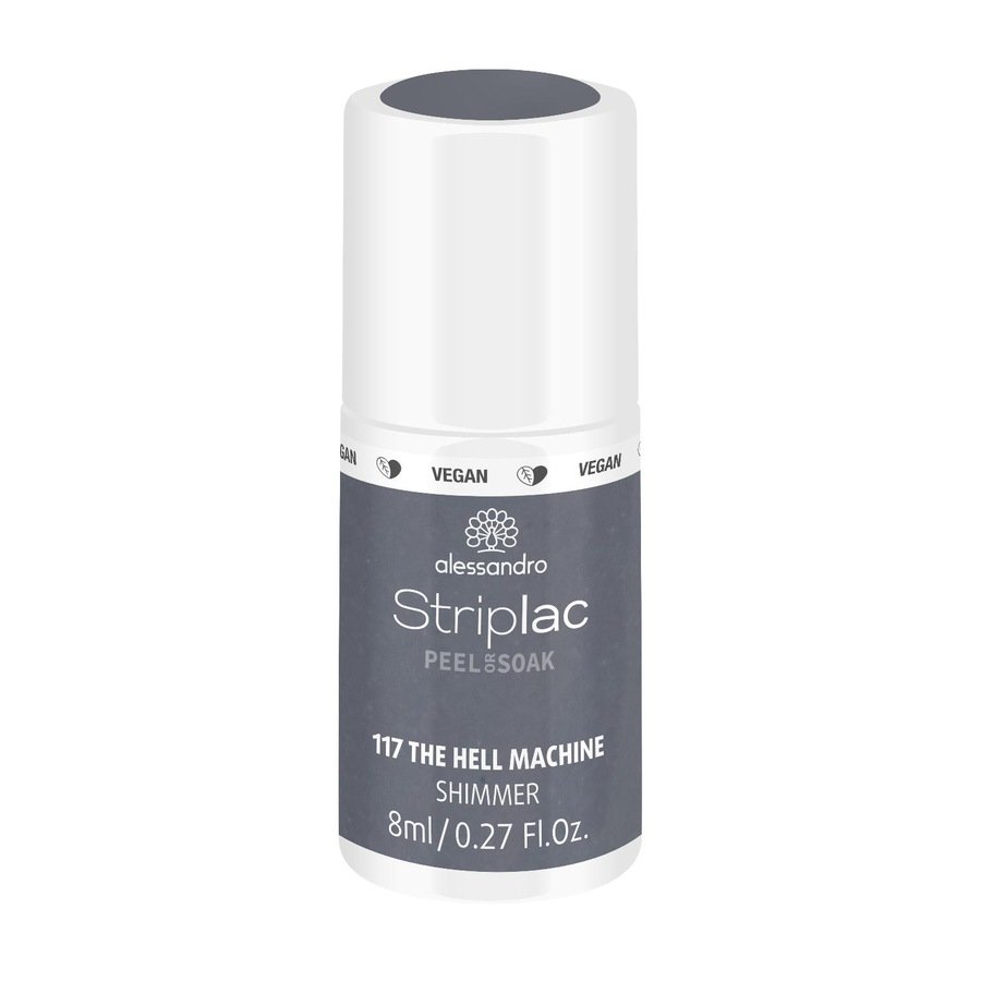 Alessandro Striplac STRIPLAC PEEL OR SOAK - VEGE Lakiery do paznokci 8 ml 117 - THE HELL MACHINE