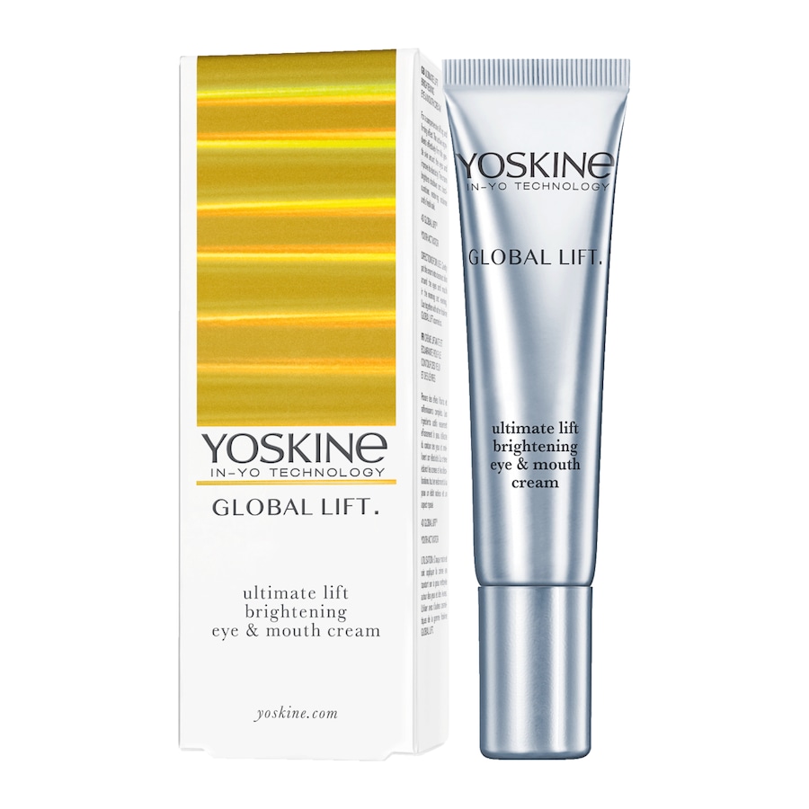 Yoskine YOSKINE GLOBAL LIFT Ultimate lift brightening - eye & mouth cream Kremy pod oczy 15 g Damski