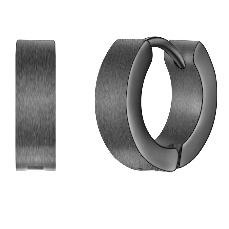 True Rebels Kolczyki Stal nierdzewna Spiżowy Kolczyki koła 1 ct Męskie