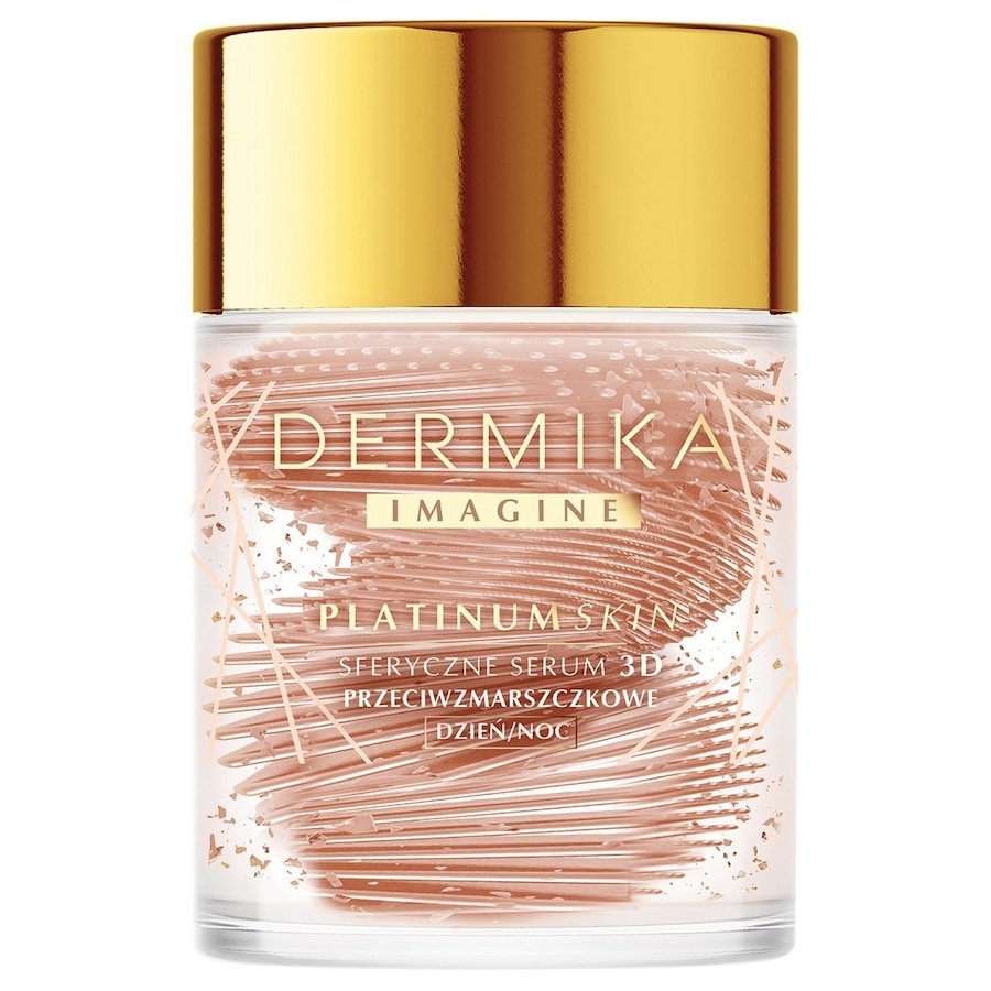 Dermika IMAGINE PLATINUM SKIN Sferyczne serum przeciwzmarszczkowe 3D platyna + peptydy na dzień i na noc, Serum przeciwzmarszczkowe 60 g