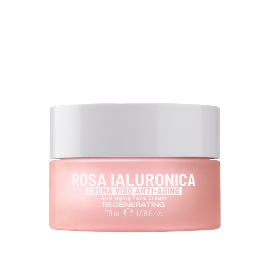 Equilibra Różany krem przeciwstarzeniowy z kwasem hialuronowym Kremy do rąk 50 ml Damski