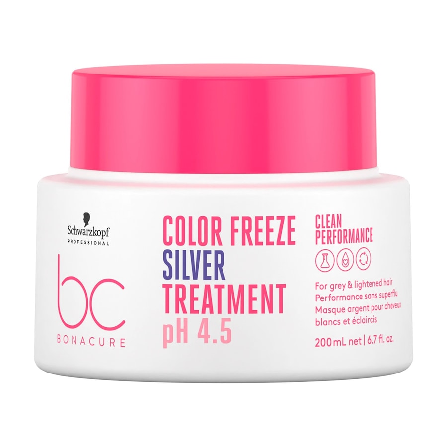 Schwarzkopf Professional BC BONACURE pH 4.5 Color Freeze Color Freeze Silver Treatment Maski do włosów 200 ml