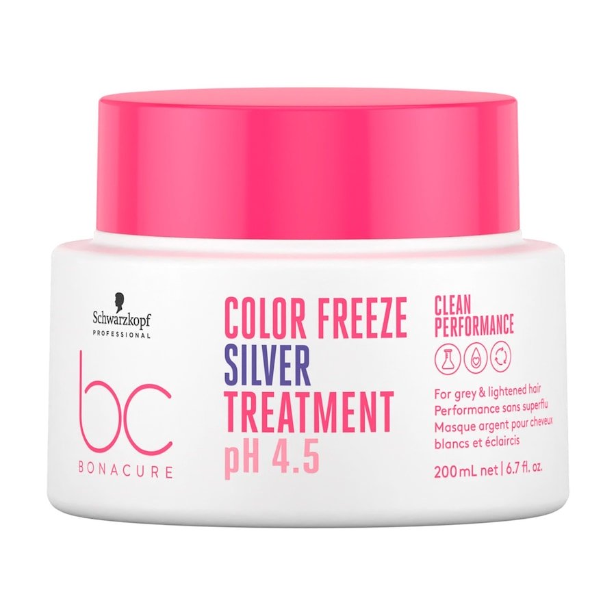 Schwarzkopf Professional BC BONACURE pH 4.5 Color Freeze Color Freeze Silver Treatment Maski do włosów 200 ml